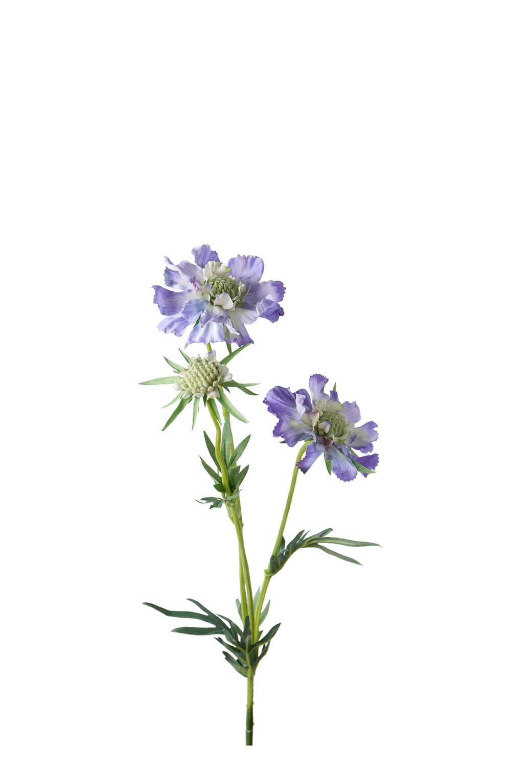 Kunstig blå Scabiosa 70 cm