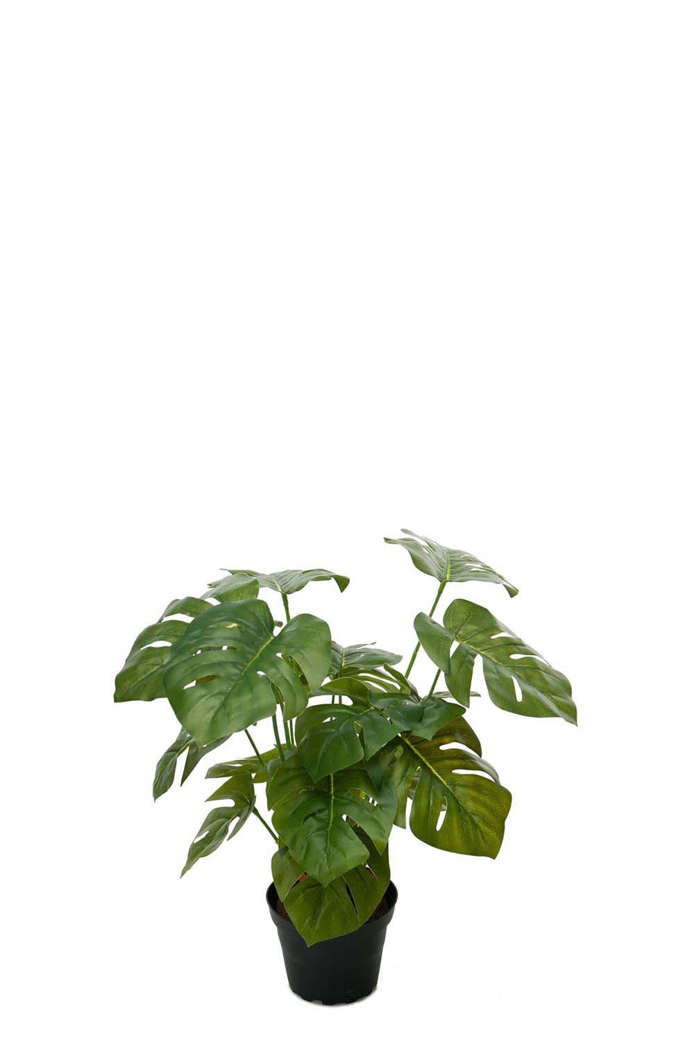Kunstig grønn Monstera 30 cm