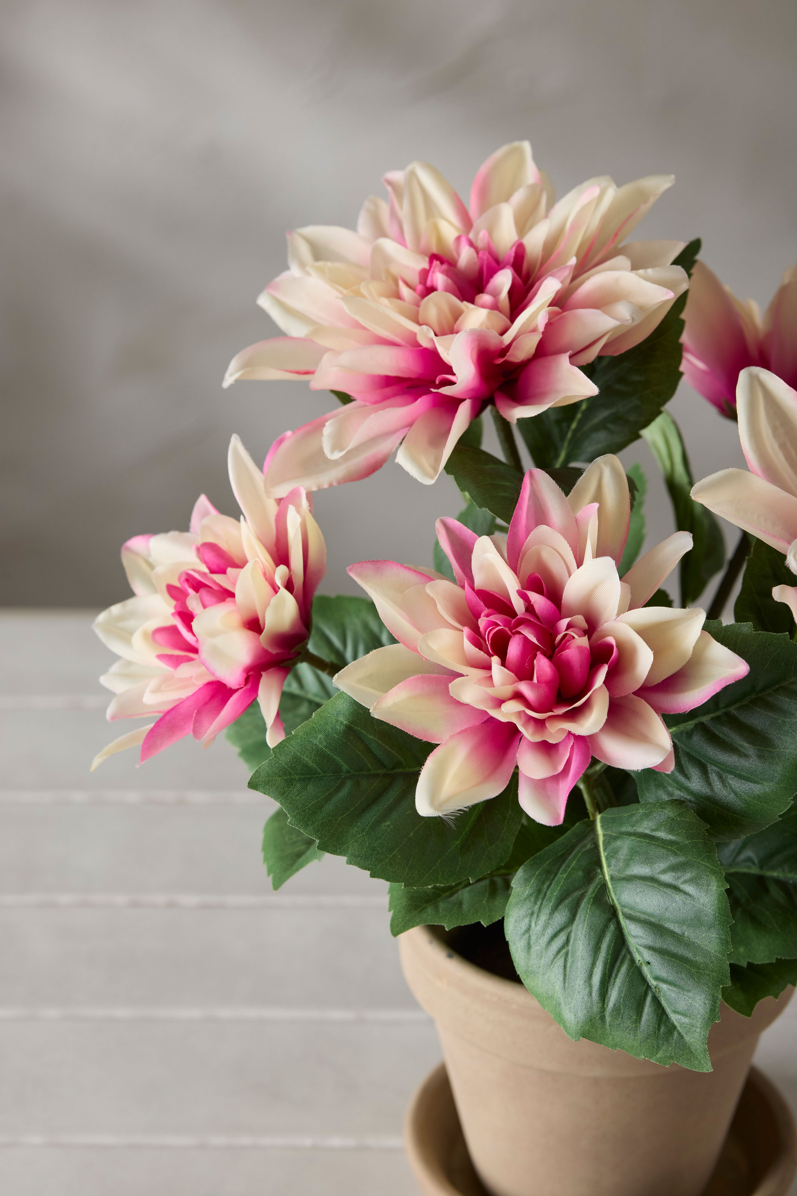 Kunstig lilla Dahlia 30 cm