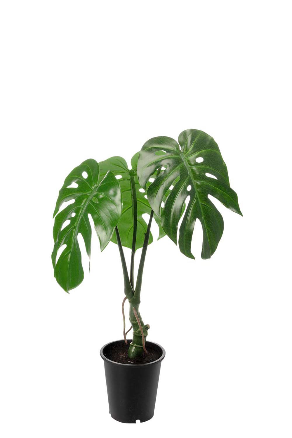 Kunstig grønn Monstera 60 cm
