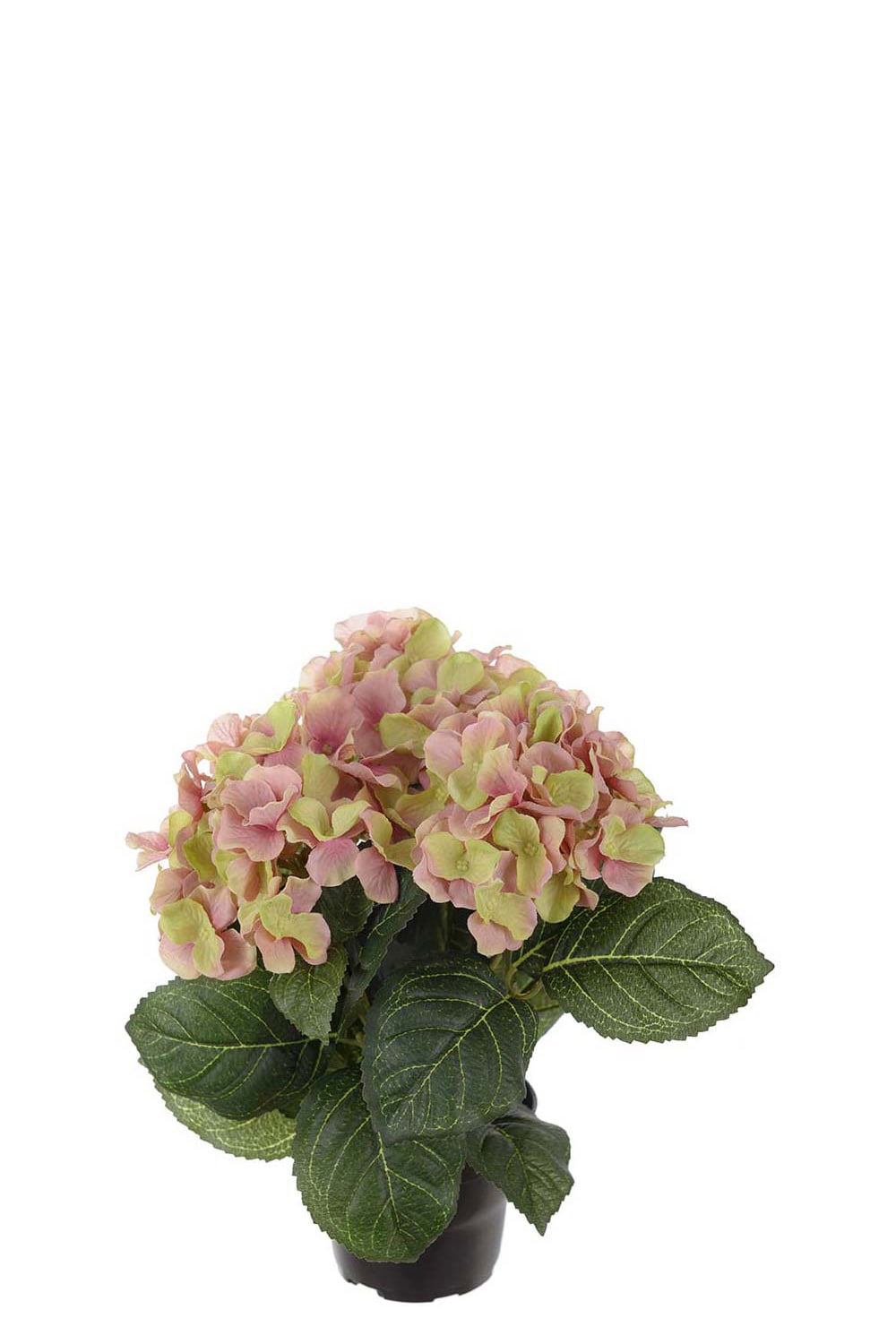Kunstig rosa Hortensia 30 cm