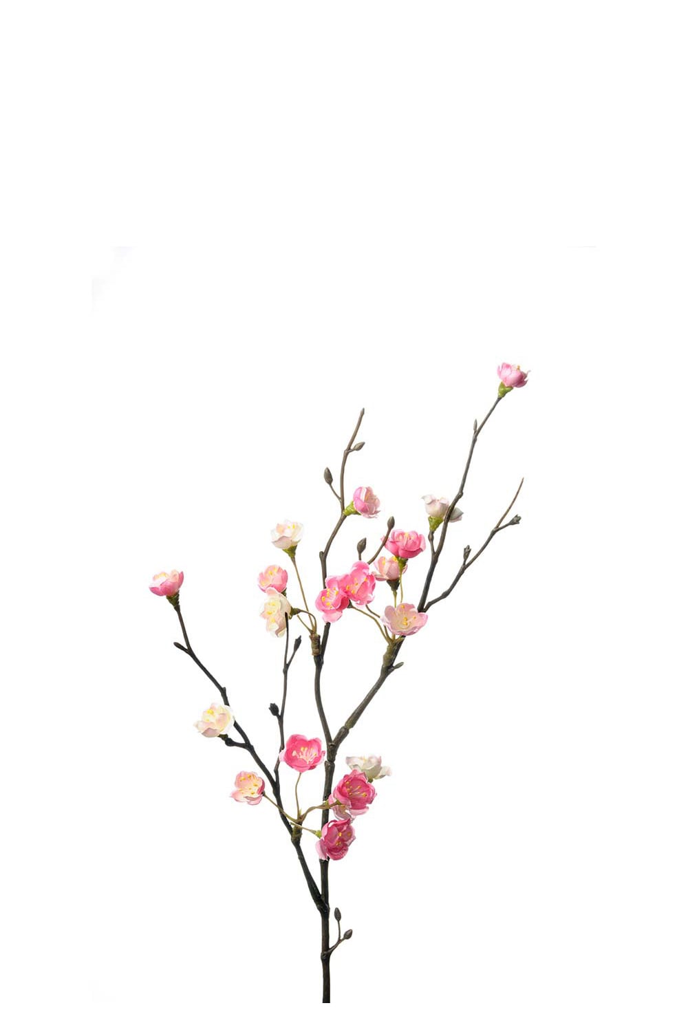 Kunstig rosa Blomsterkvist 50 cm