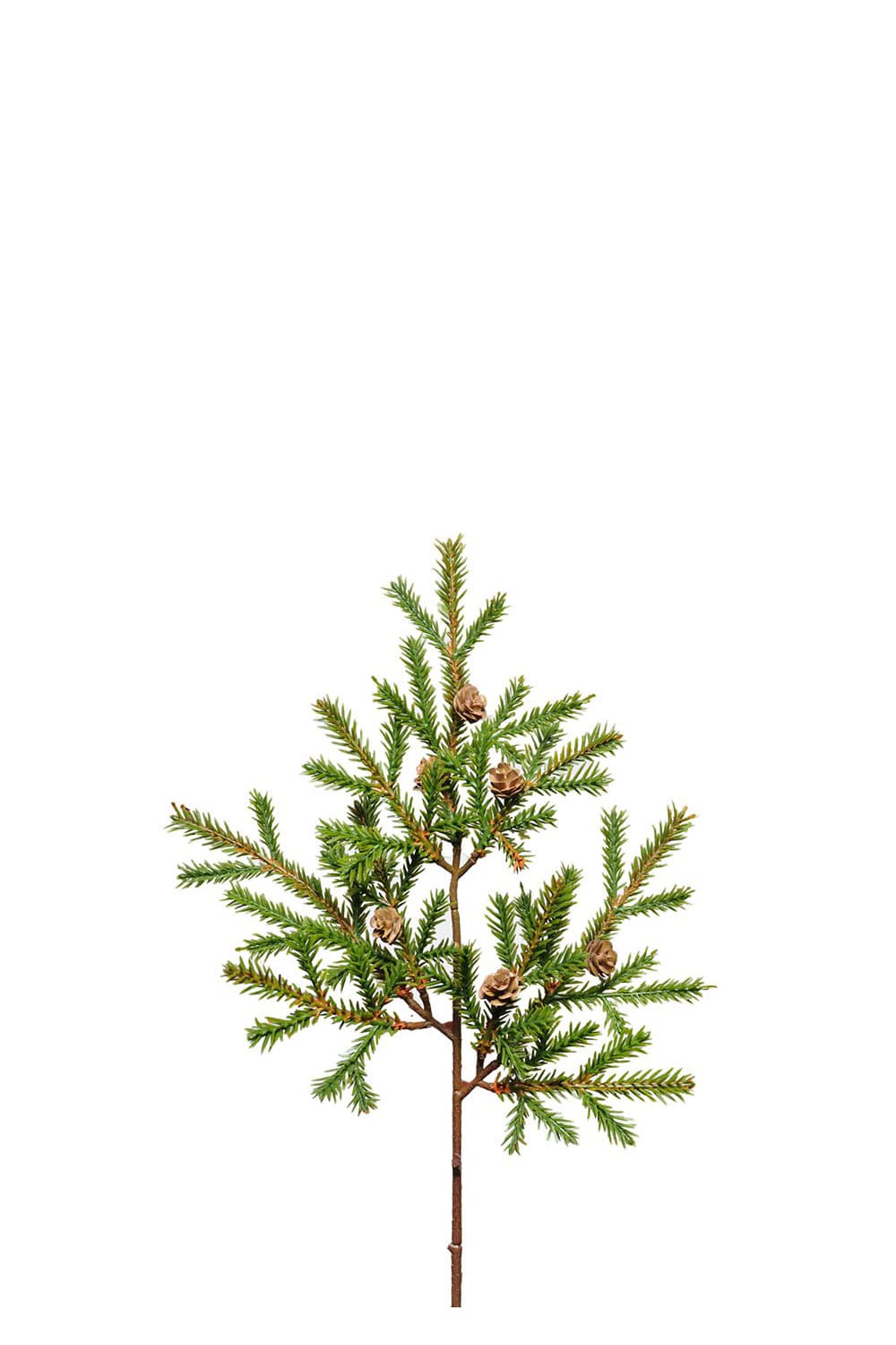 Kunstig grankvist, 33 cm