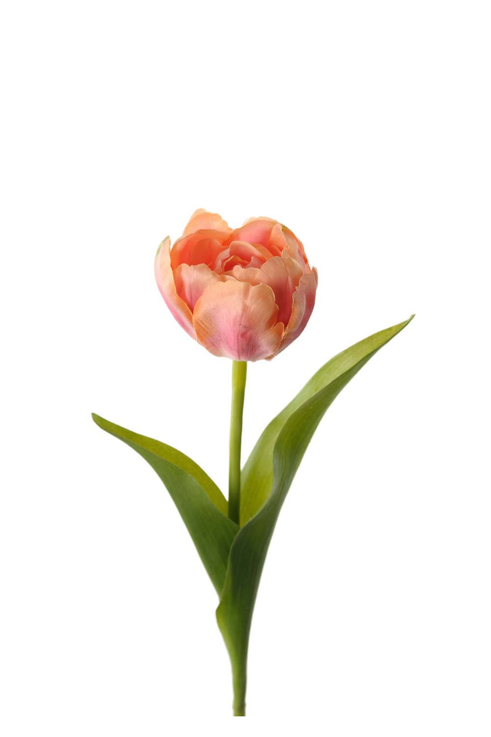 Kunstig oransje Tulipan 36 cm