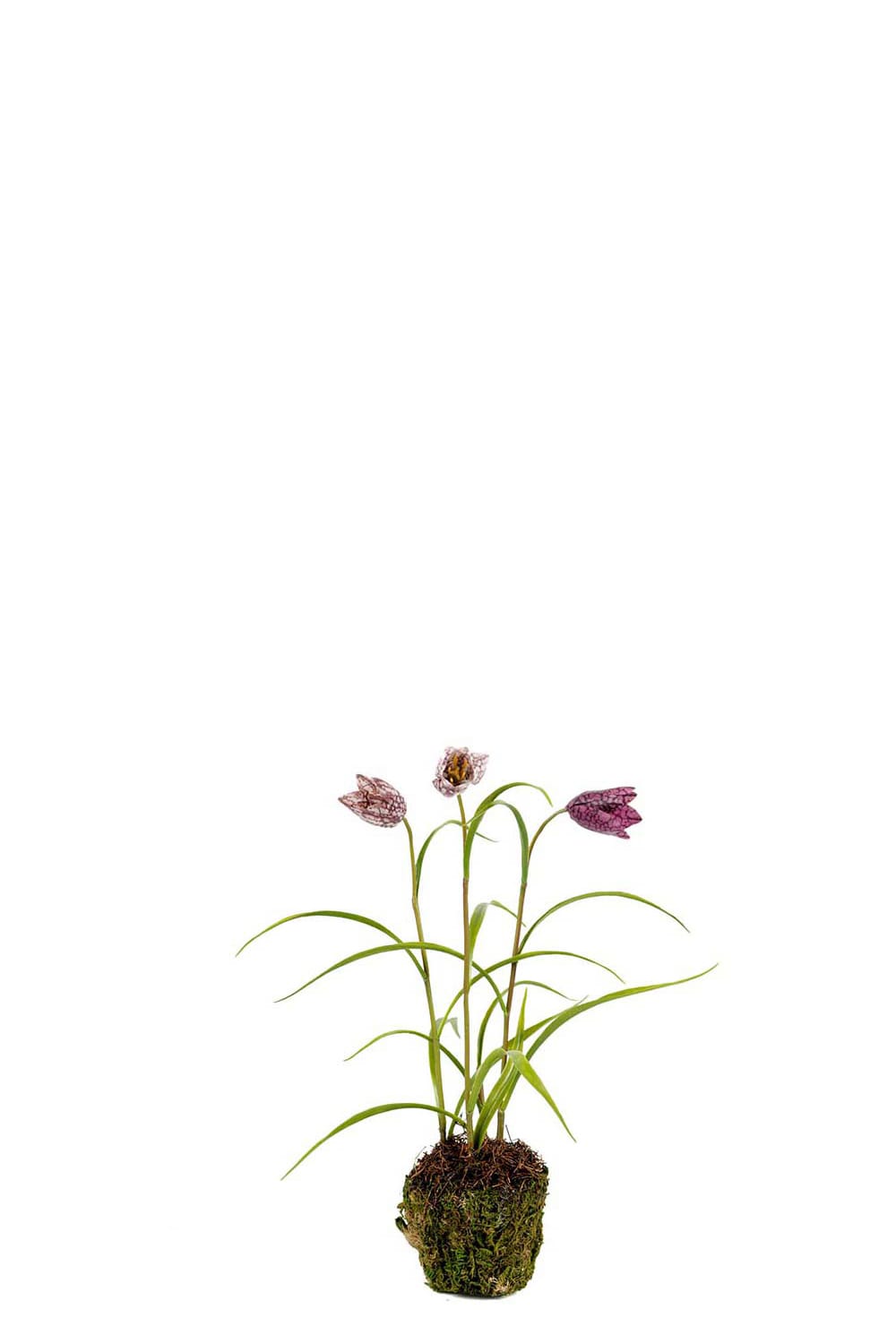 Kunstig r��d Fritillaria 30 cm