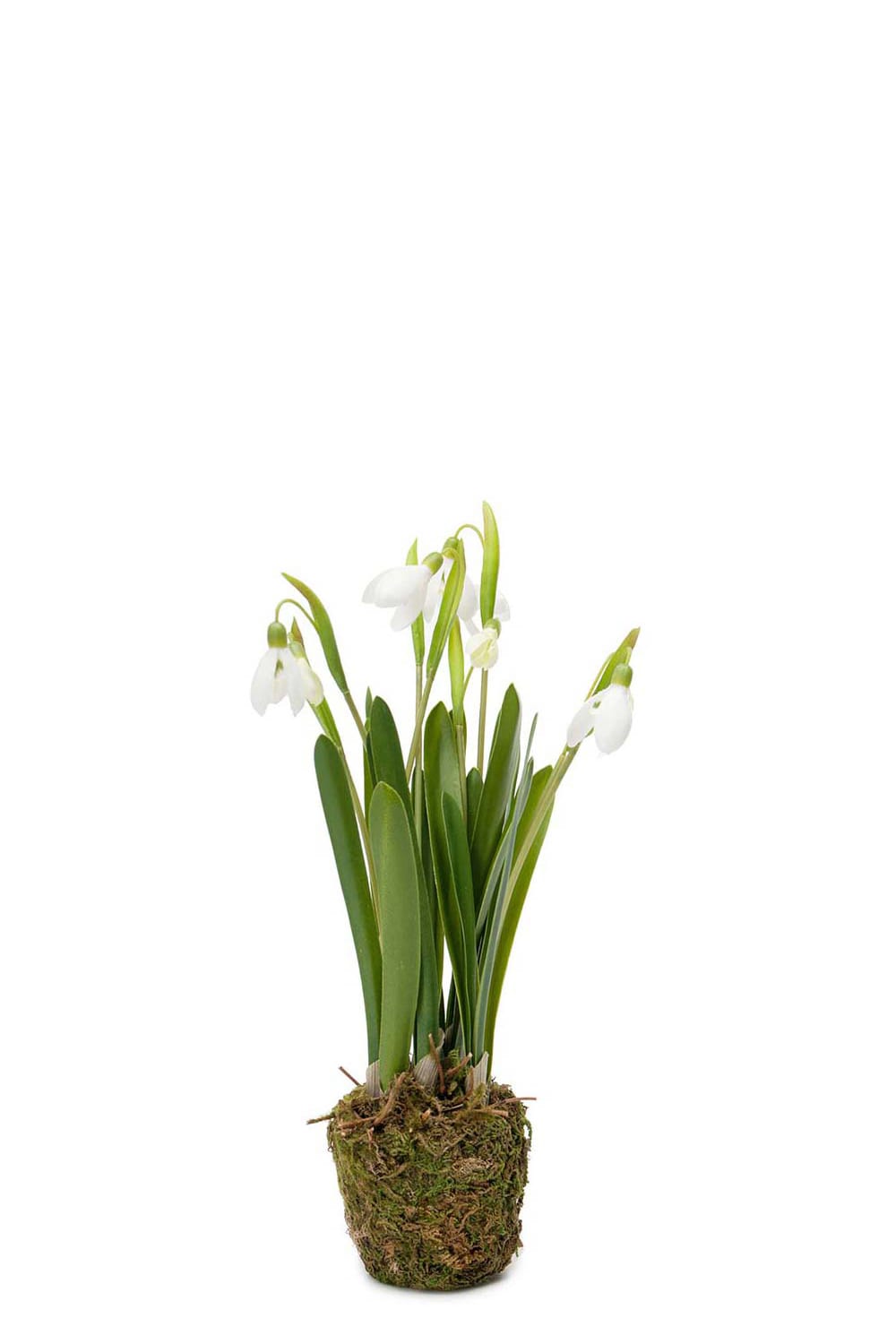 Kunstig hvit Snøklokke 25 cm