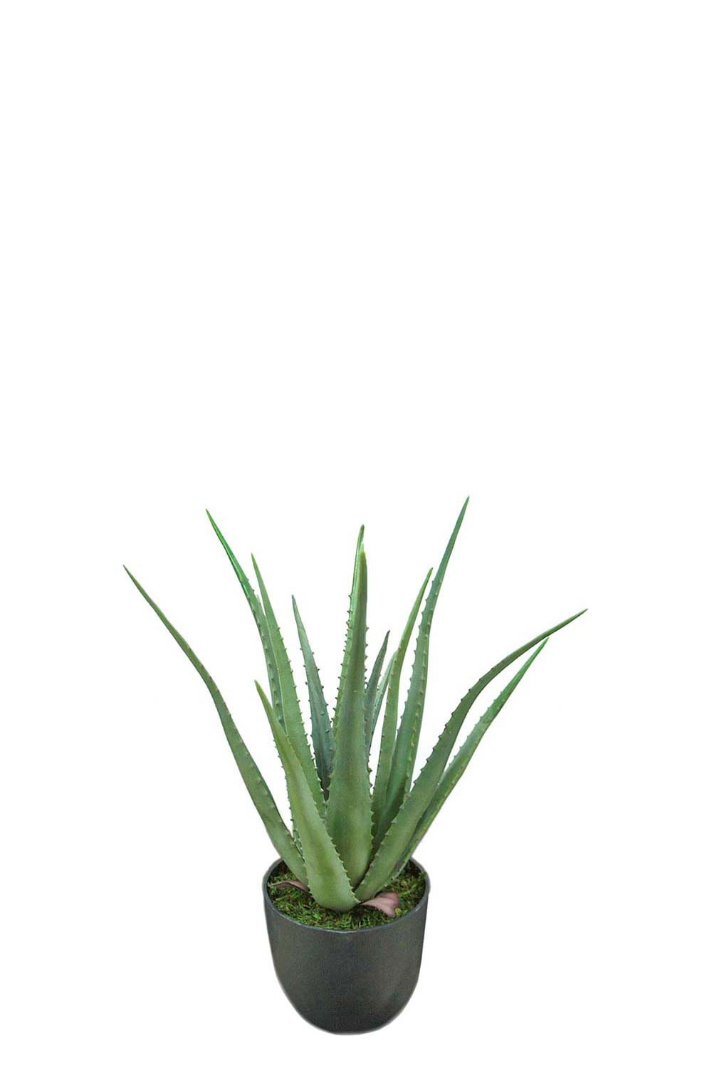 Kunstig grønn Aloe 55 cm