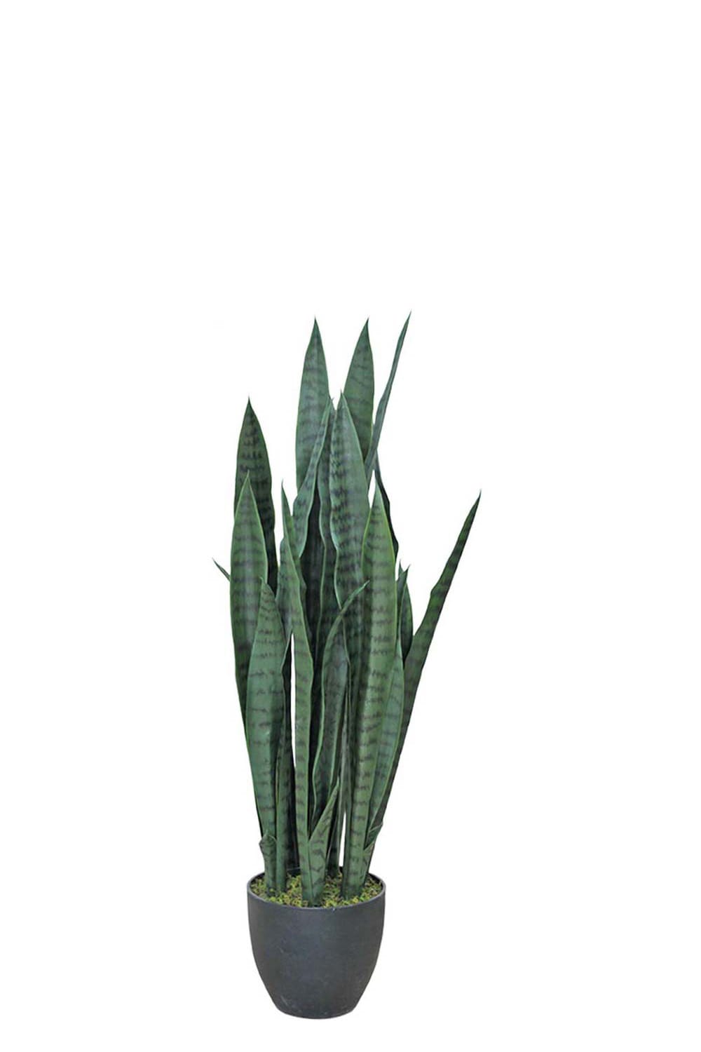 Kunstig grønn Sansevieria 85 cm