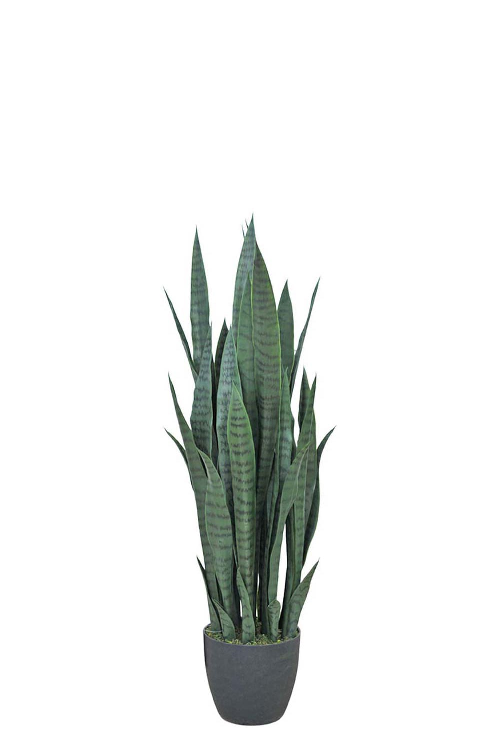 Kunstig grønn Sansevieria 100 cm