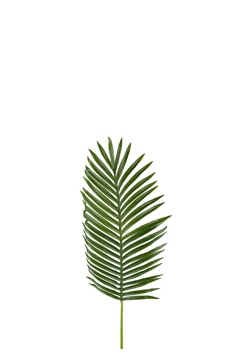 Kunstig grønt palmeblad 115 cm