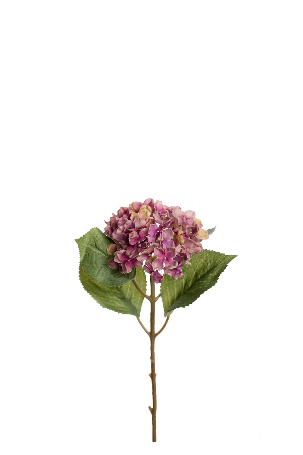 Kunstig lilla Hortensia 40 cm