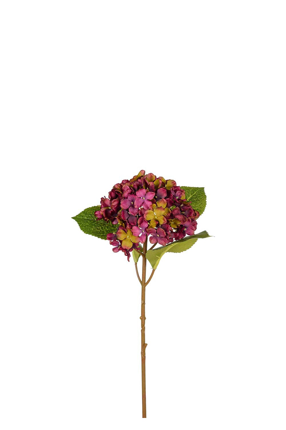Kunstig lilla Hortensia 40 cm