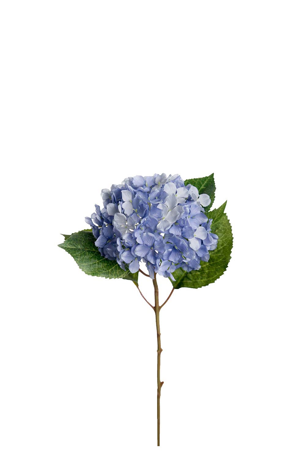 Kunstig blå Hortensia 40 cm