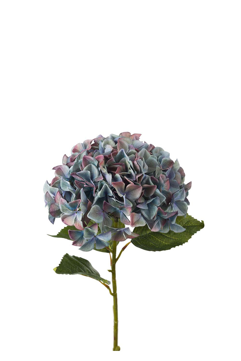 Kunstig blå Hortensia 110 cm
