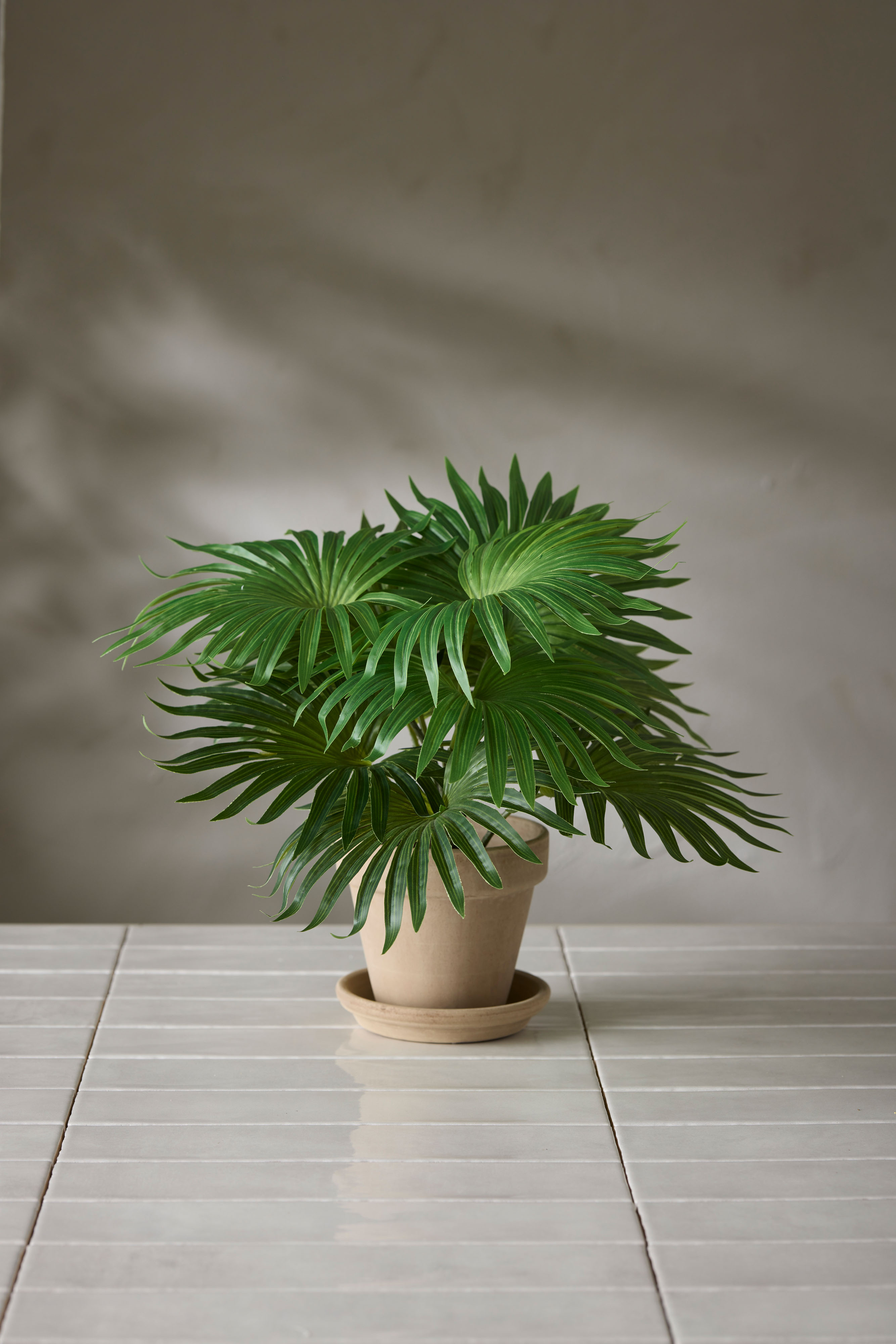 Kunstig grønn Palme 35 cm