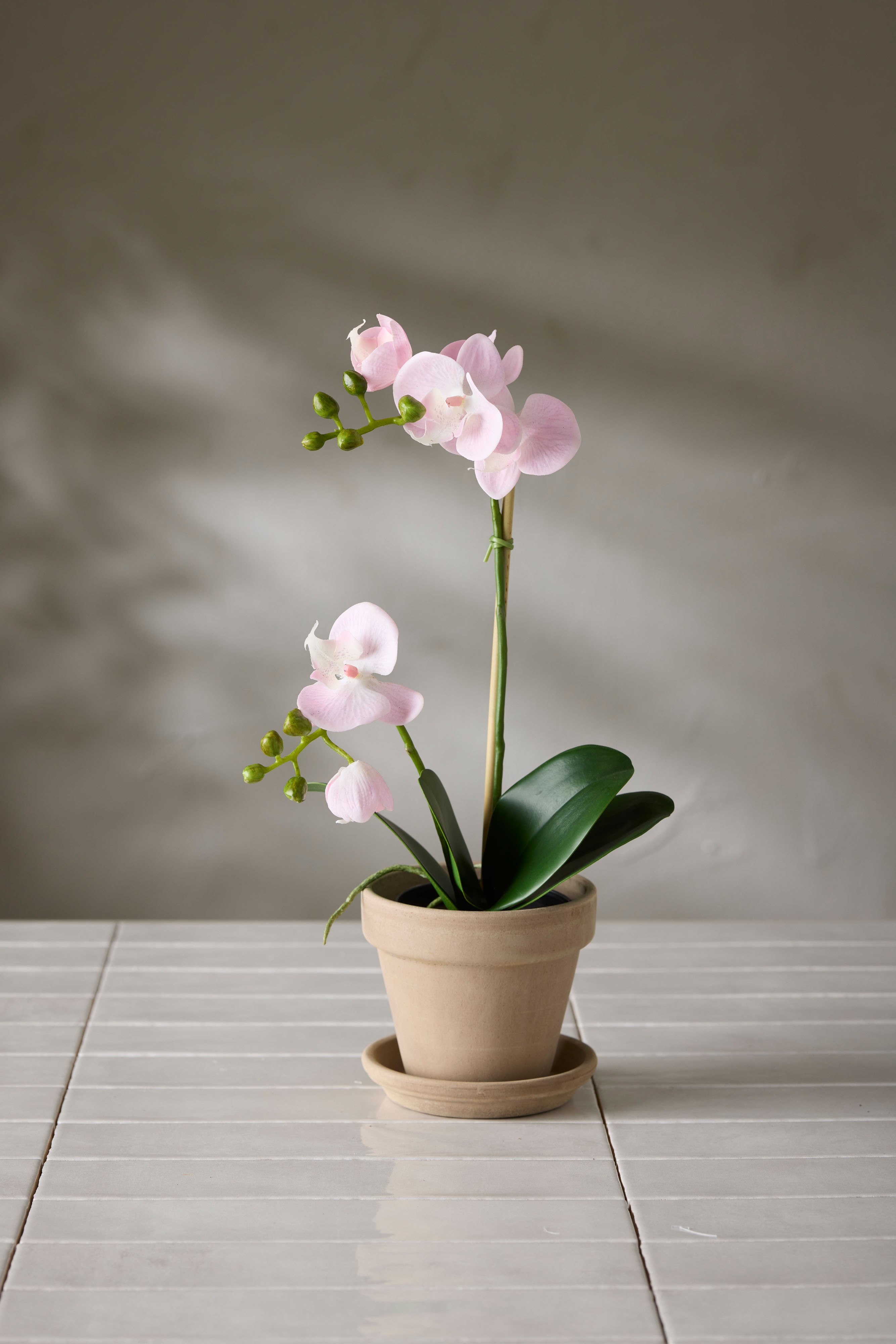 Kunstig rosa Phalaenopsis 45 cm