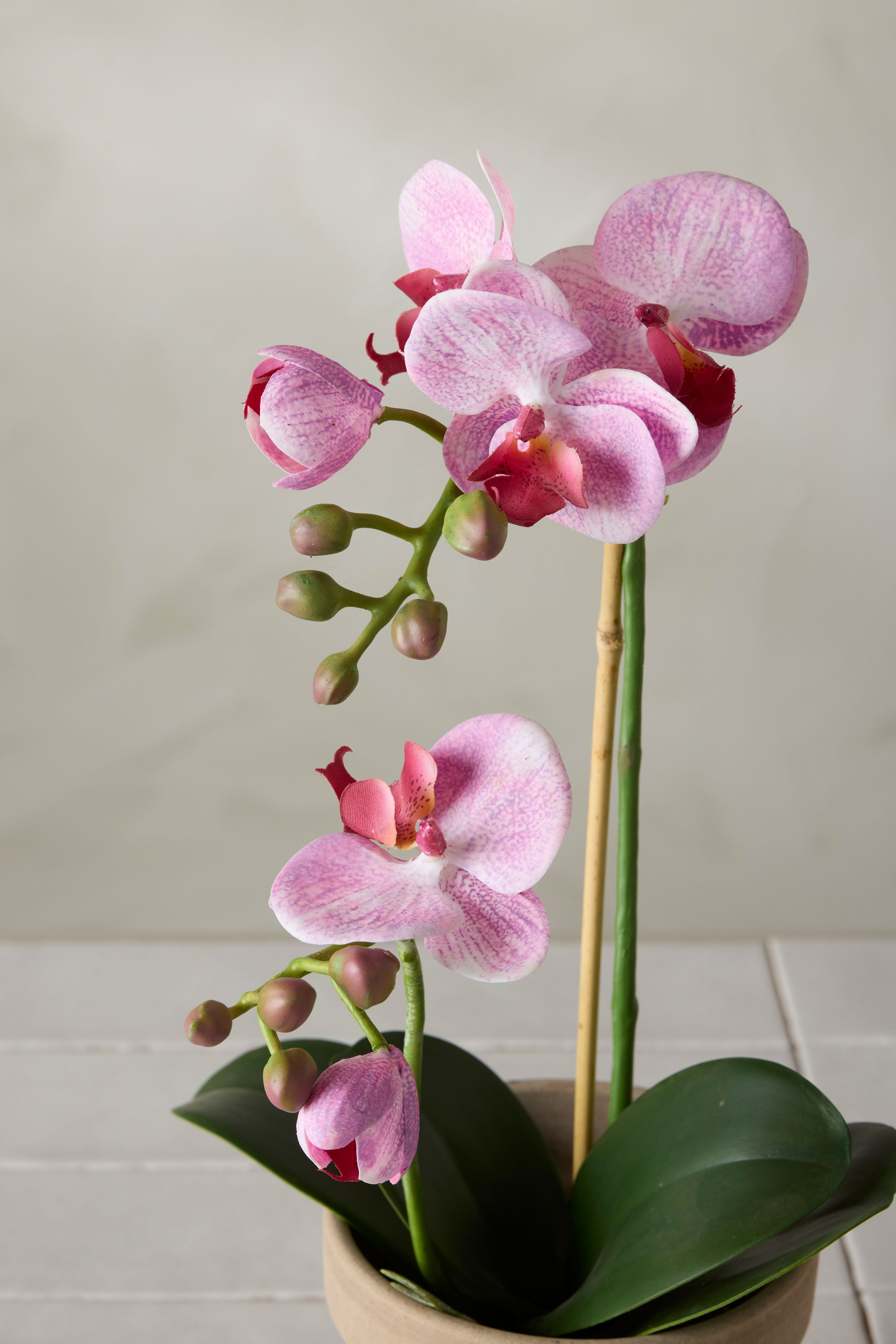 Kunstig lilla Phalaenopsis 45 cm