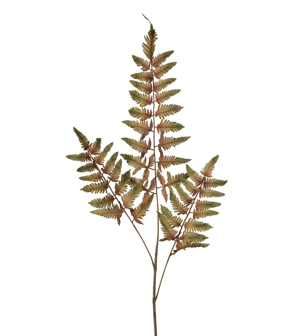 Kunstig grønn Ormbunksblad 100cm