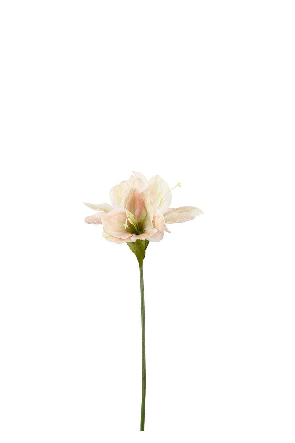 Kunstig gul Amaryllis 63 cm