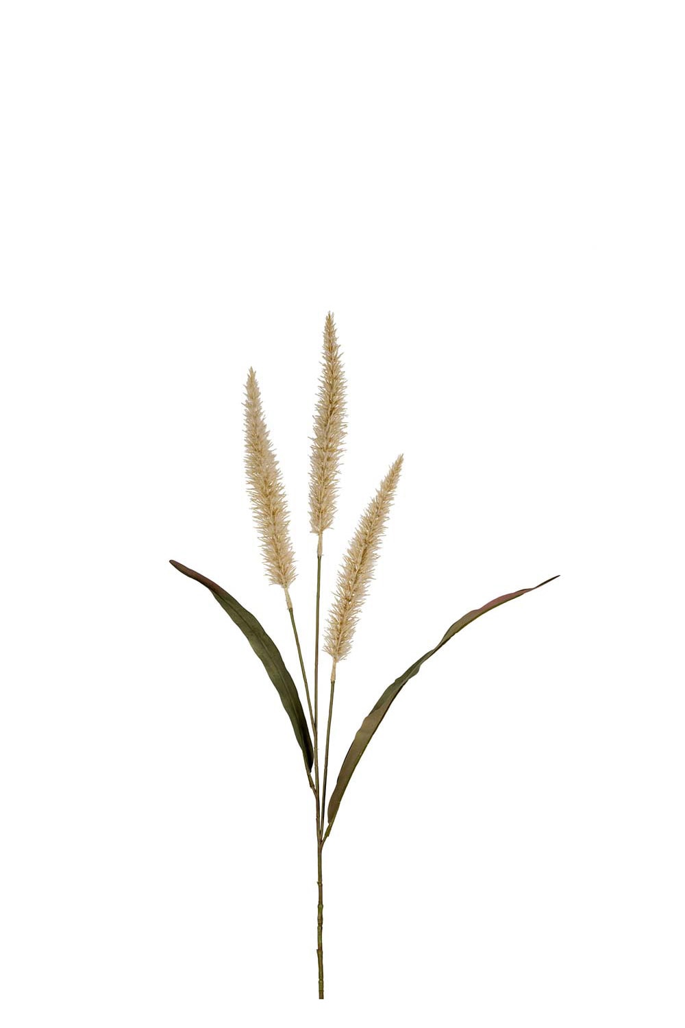 Kunstig naturfarget fjærbørstegress 90 cm