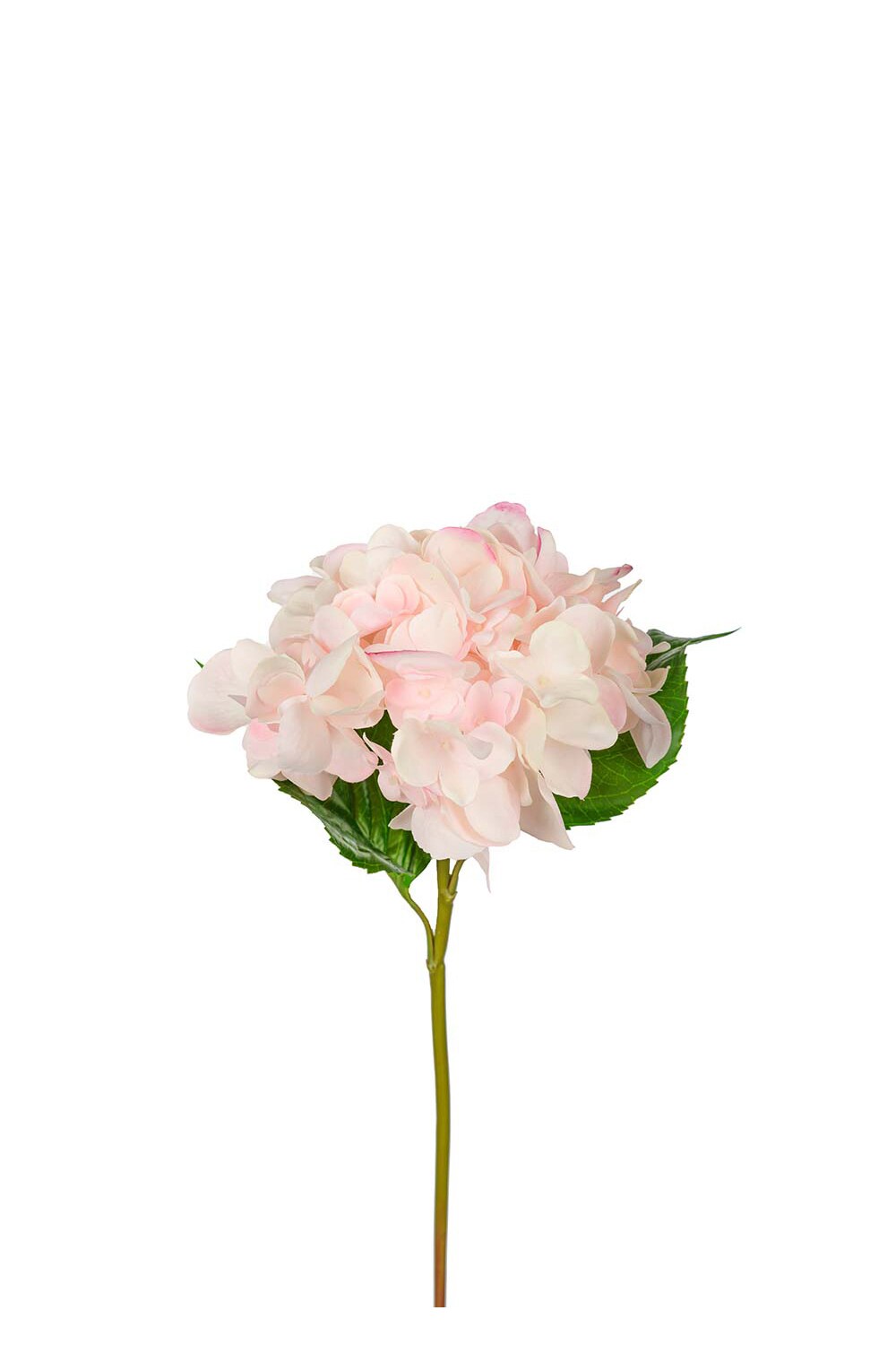 Kunstig rosa Hortensia 55 cm