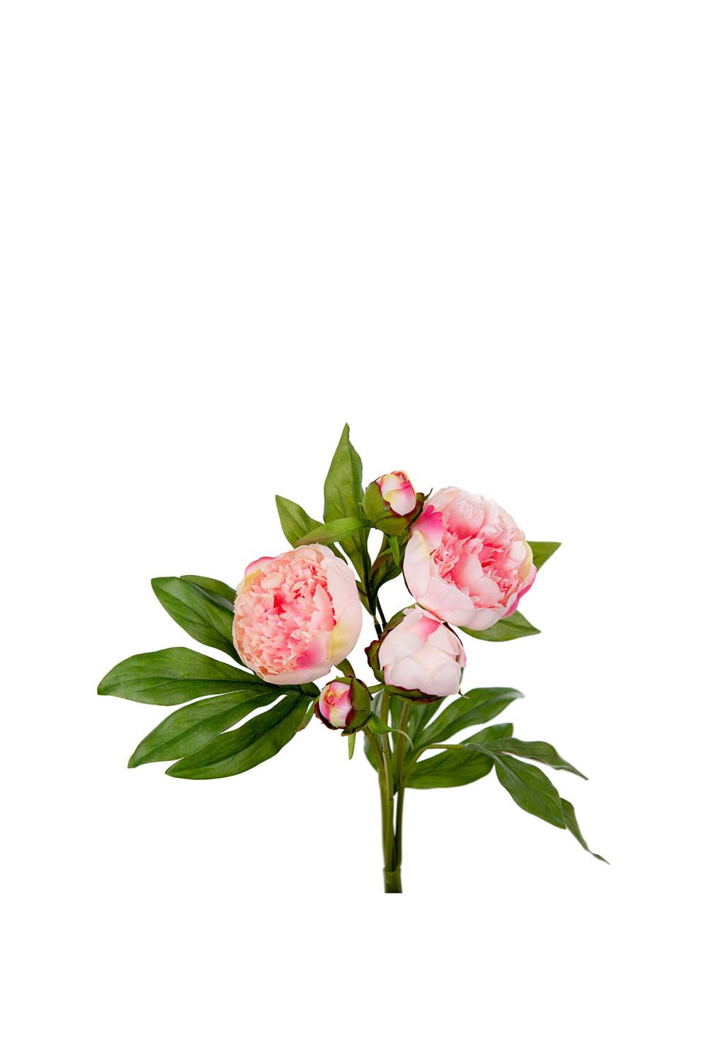 Kunstig rosa Pion 40 cm