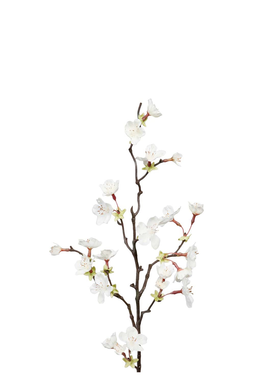 Kunstig hvit Kirsebærblomst 60 cm