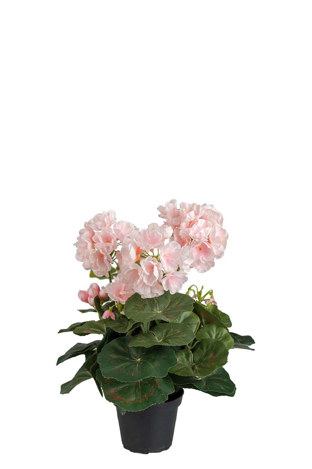 Kunstig rosa pelargon 35 cm