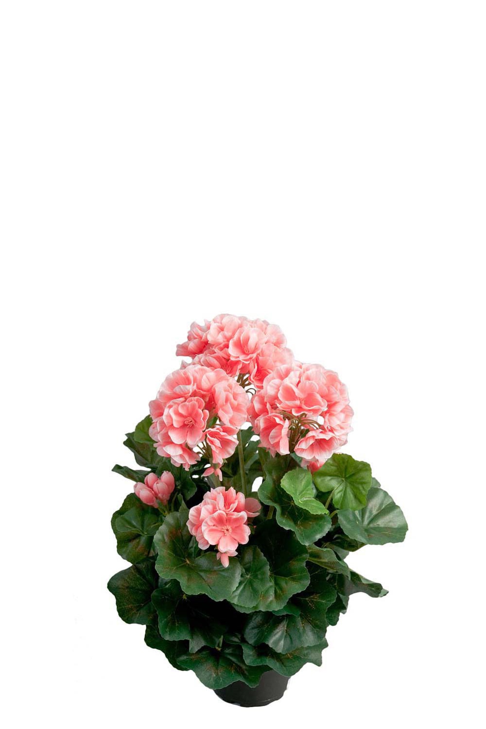 Kunstig rosa pelargon 35 cm
