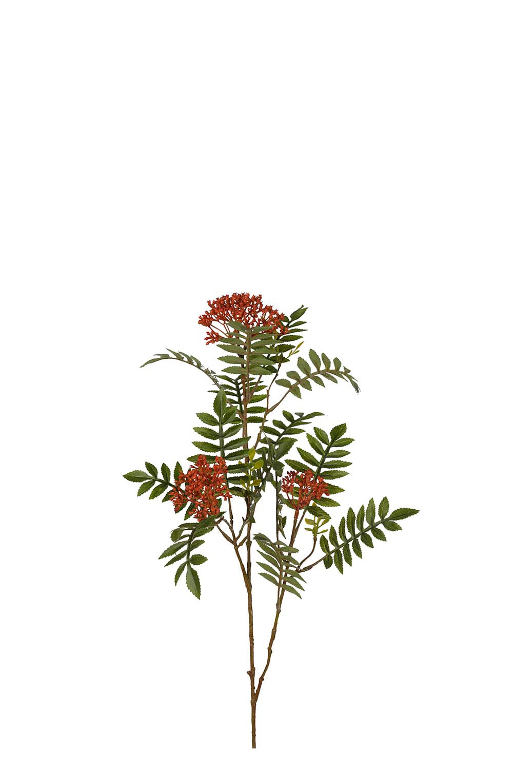 Kunstig rød rogn 80 cm