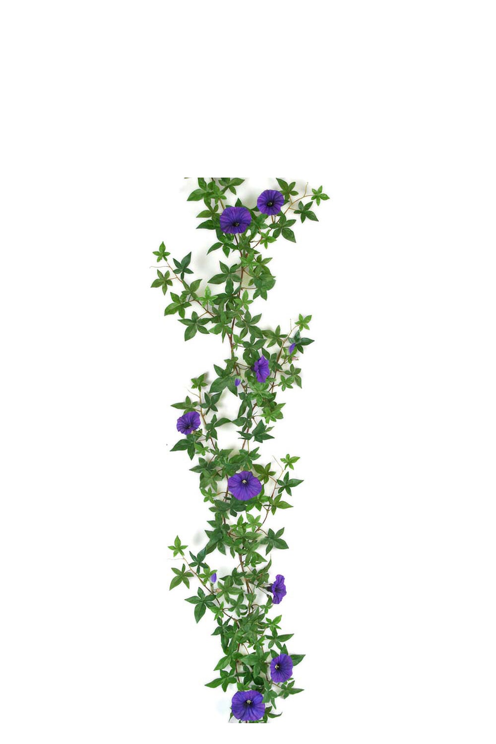 Kunstig blå praktsnerle 120 cm