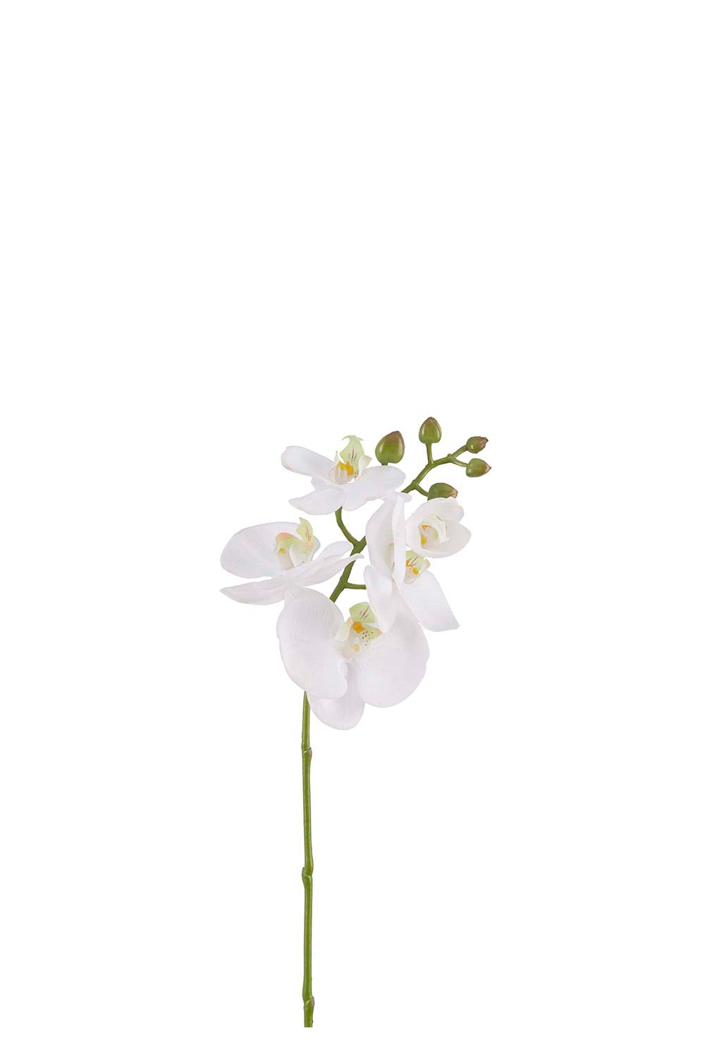 Kunstig hvit Phalaenopsis 50 cm