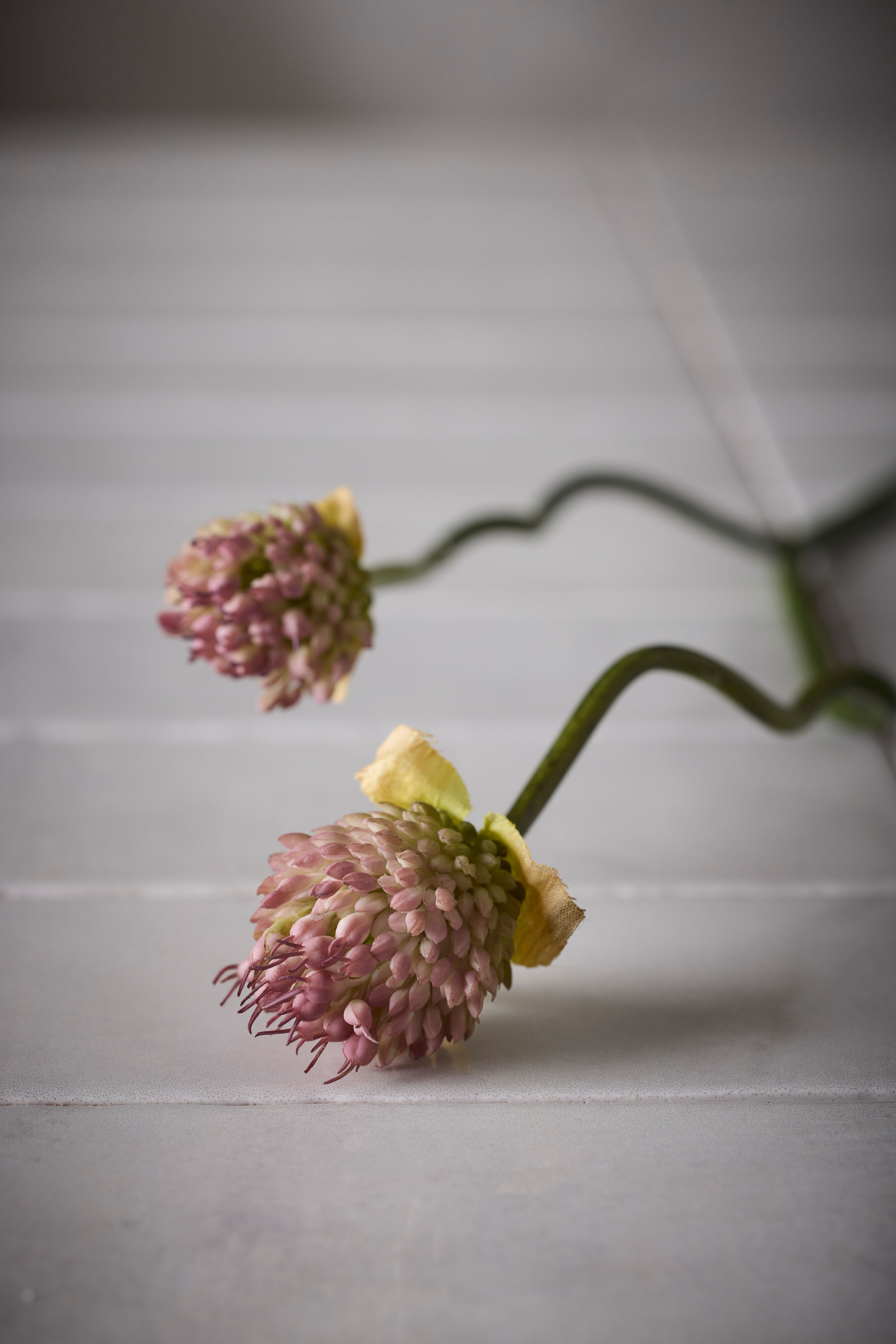 Kunstig lilla Allium 65 cm