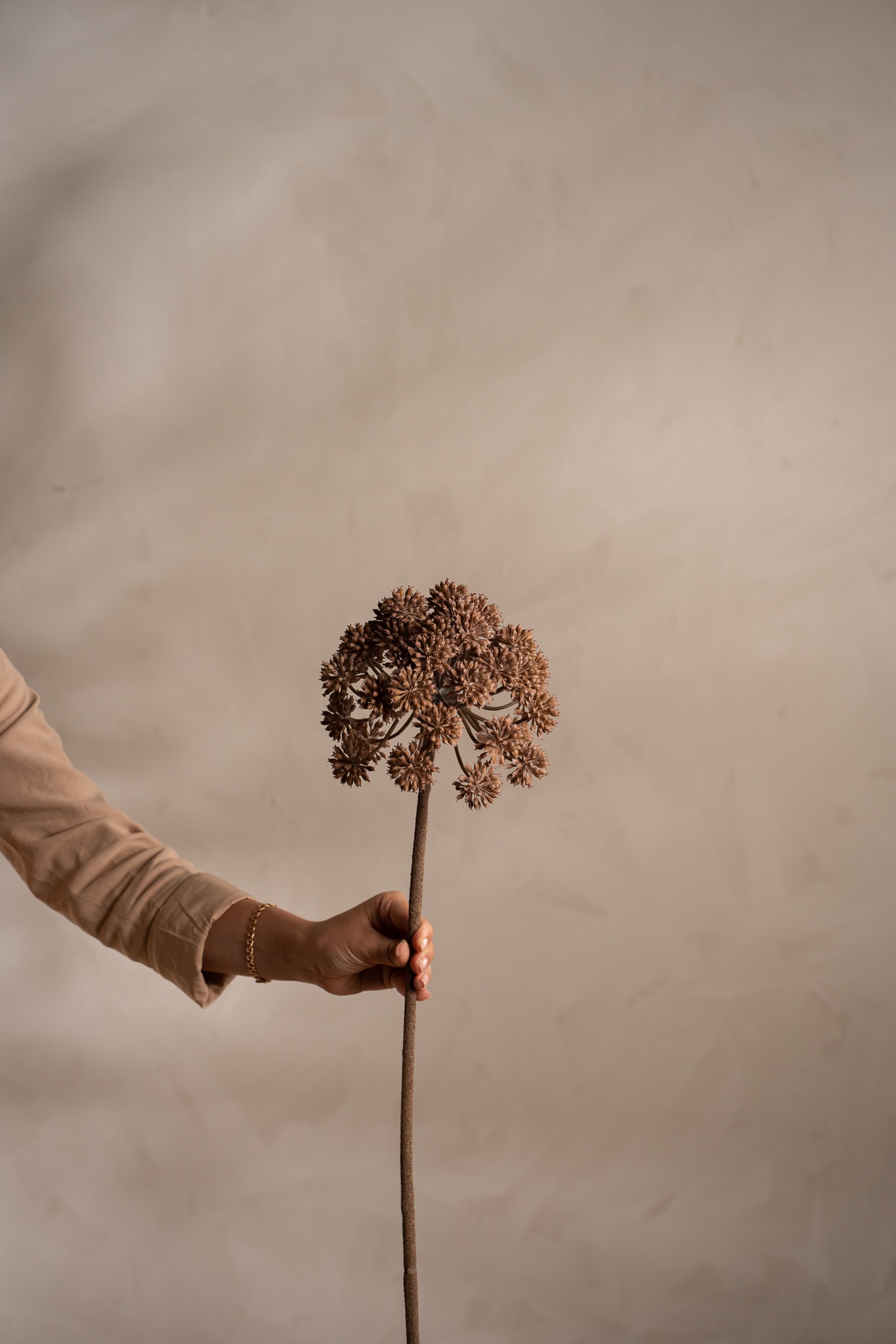 Kunstig brun Angelica 95 cm