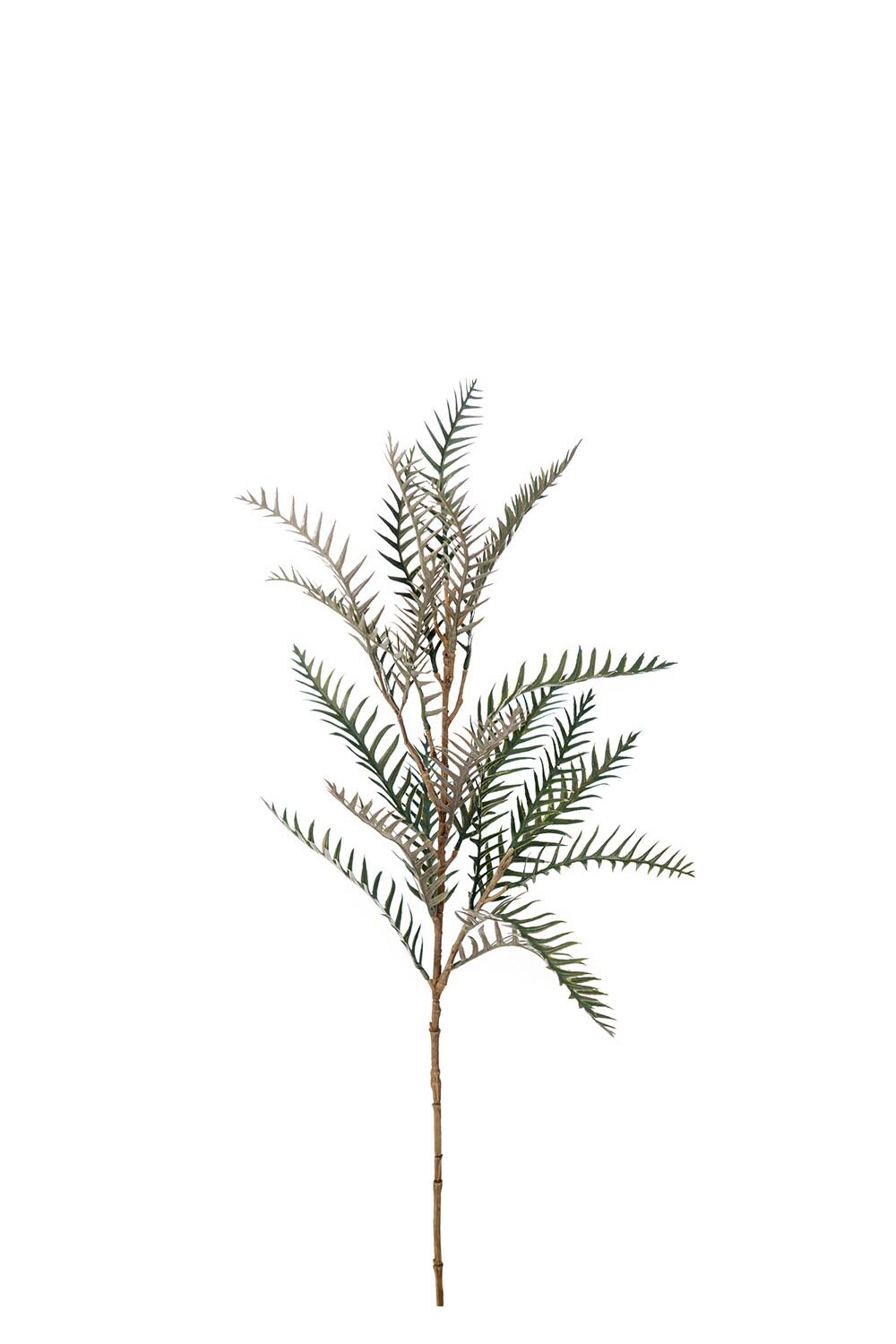 Kunstig grønn Grevillea 75 cm