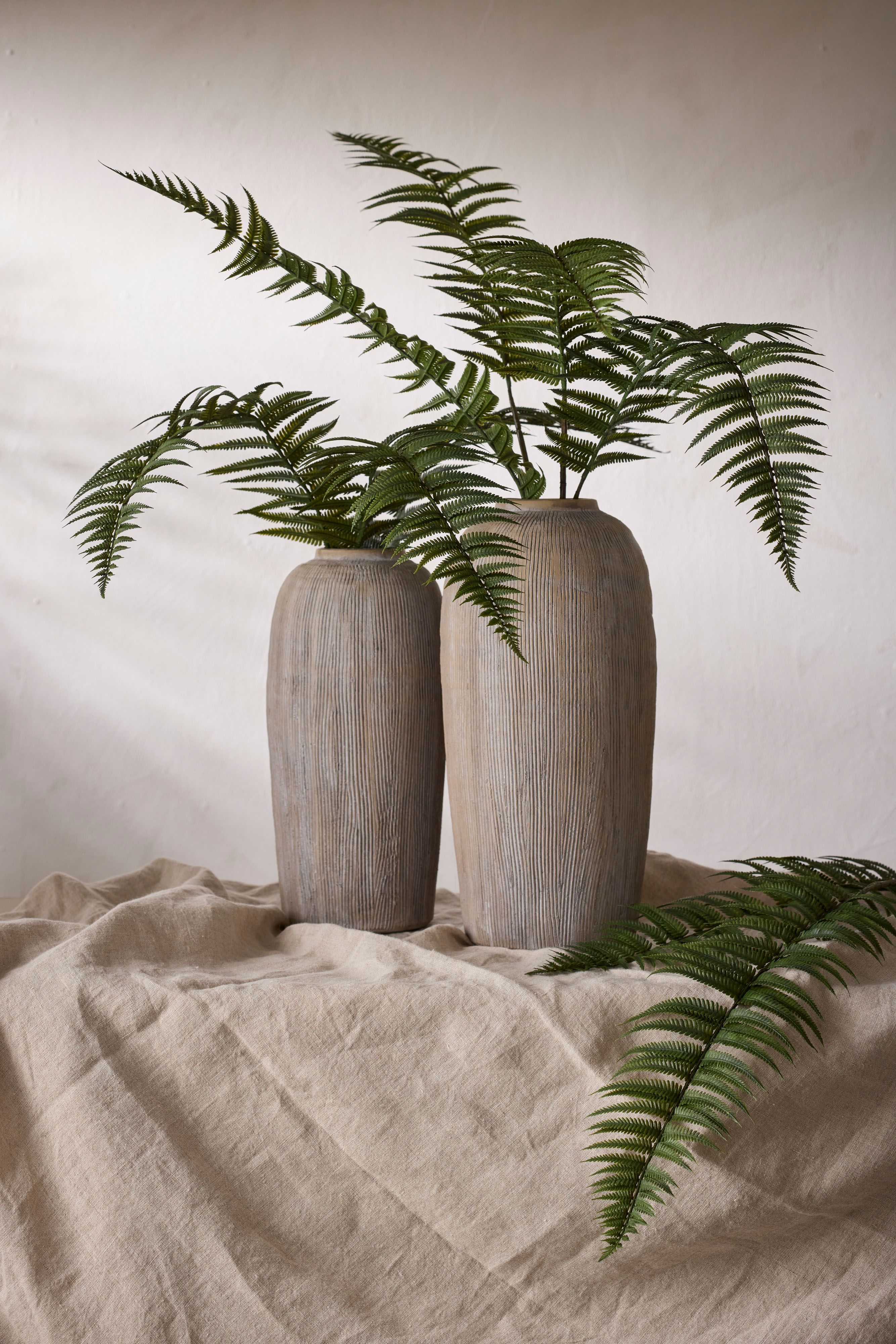 Kunstig grønn Ormbunksblad 105 cm