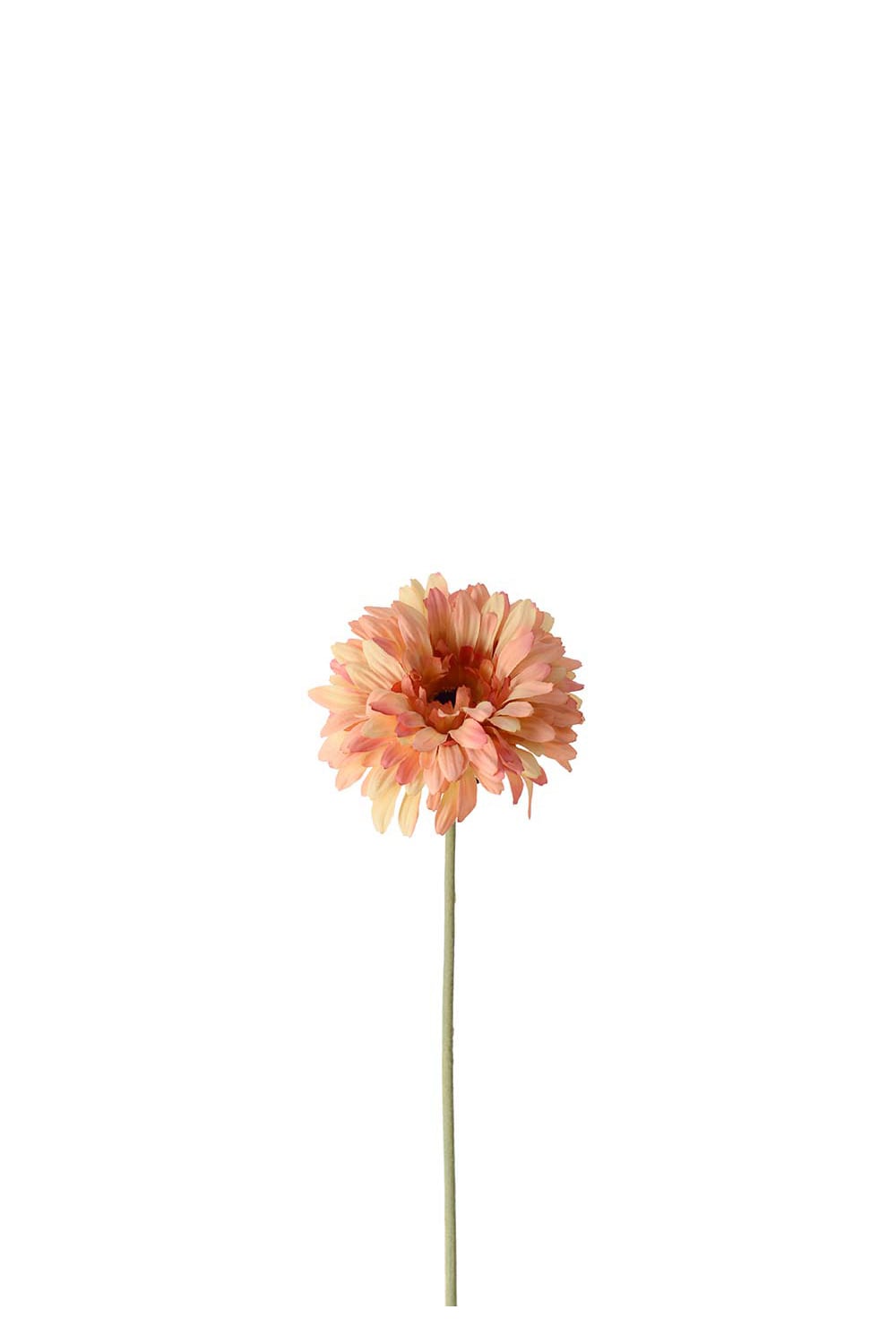 Kunstig oransje Gerbera 55 cm