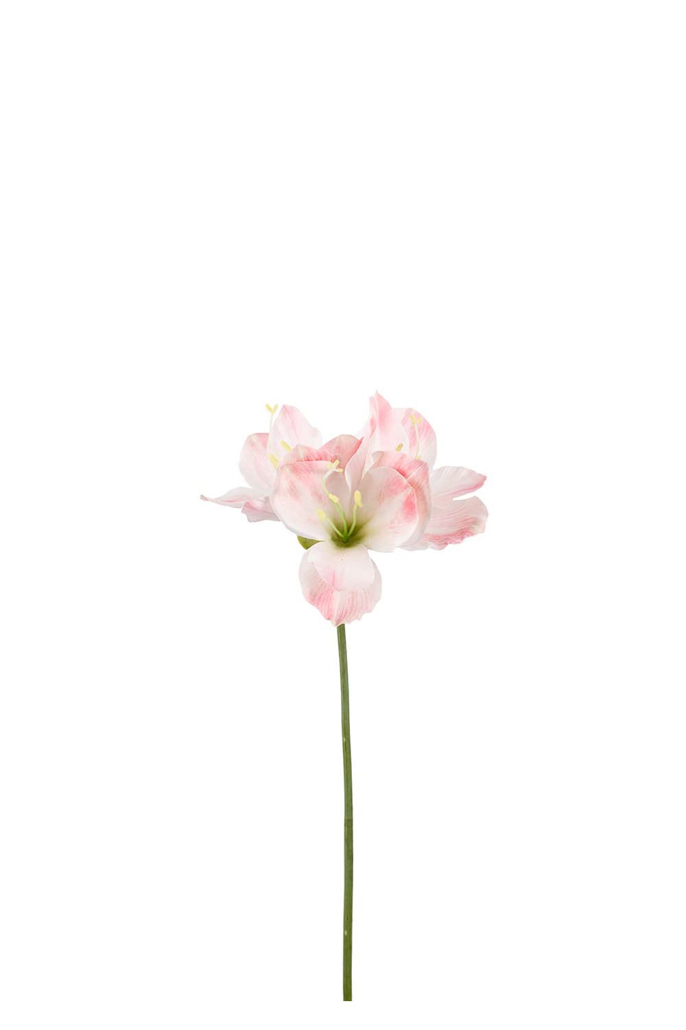 Kunstig rosa Amaryllis 63 cm