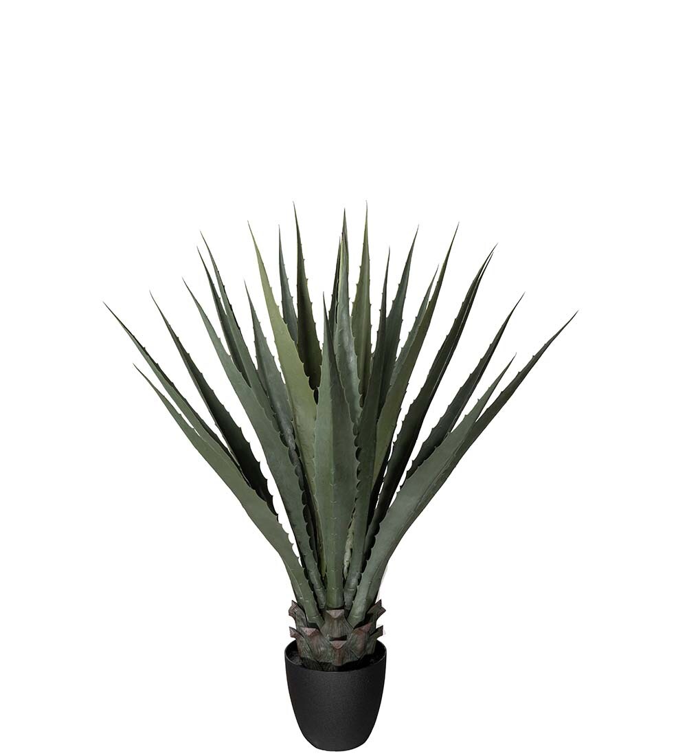 Kunstig grønn Agave 100 cm