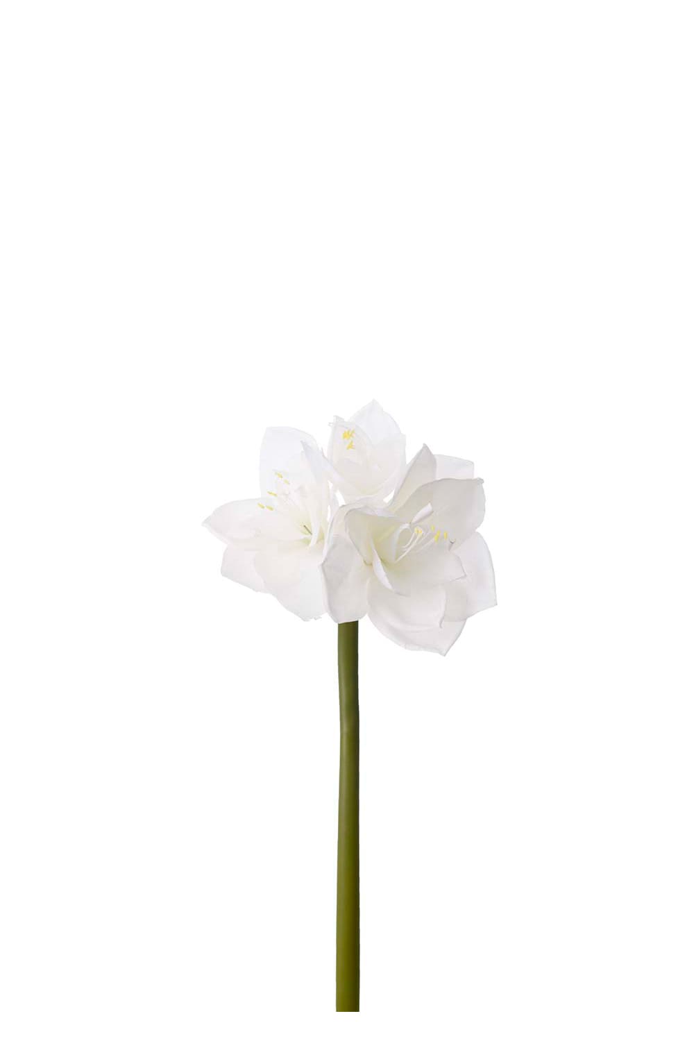 Kunstig hvit Amaryllis 60 cm