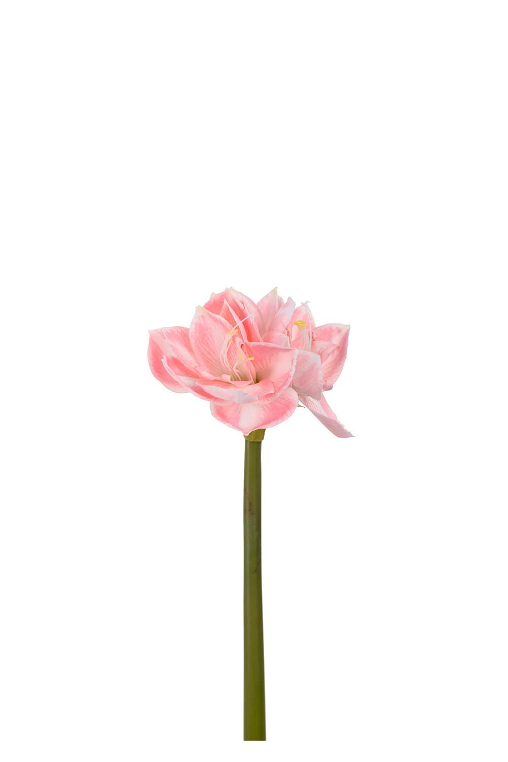 Kunstig rosa Amaryllis 60 cm