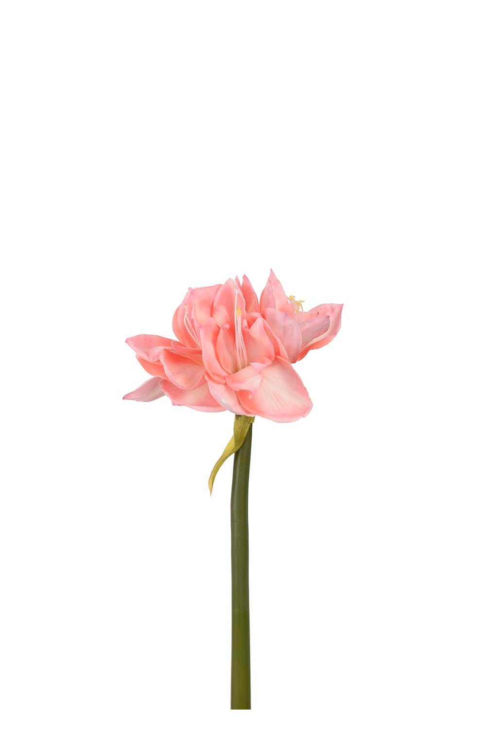 Kunstig rosa Amaryllis 60 cm
