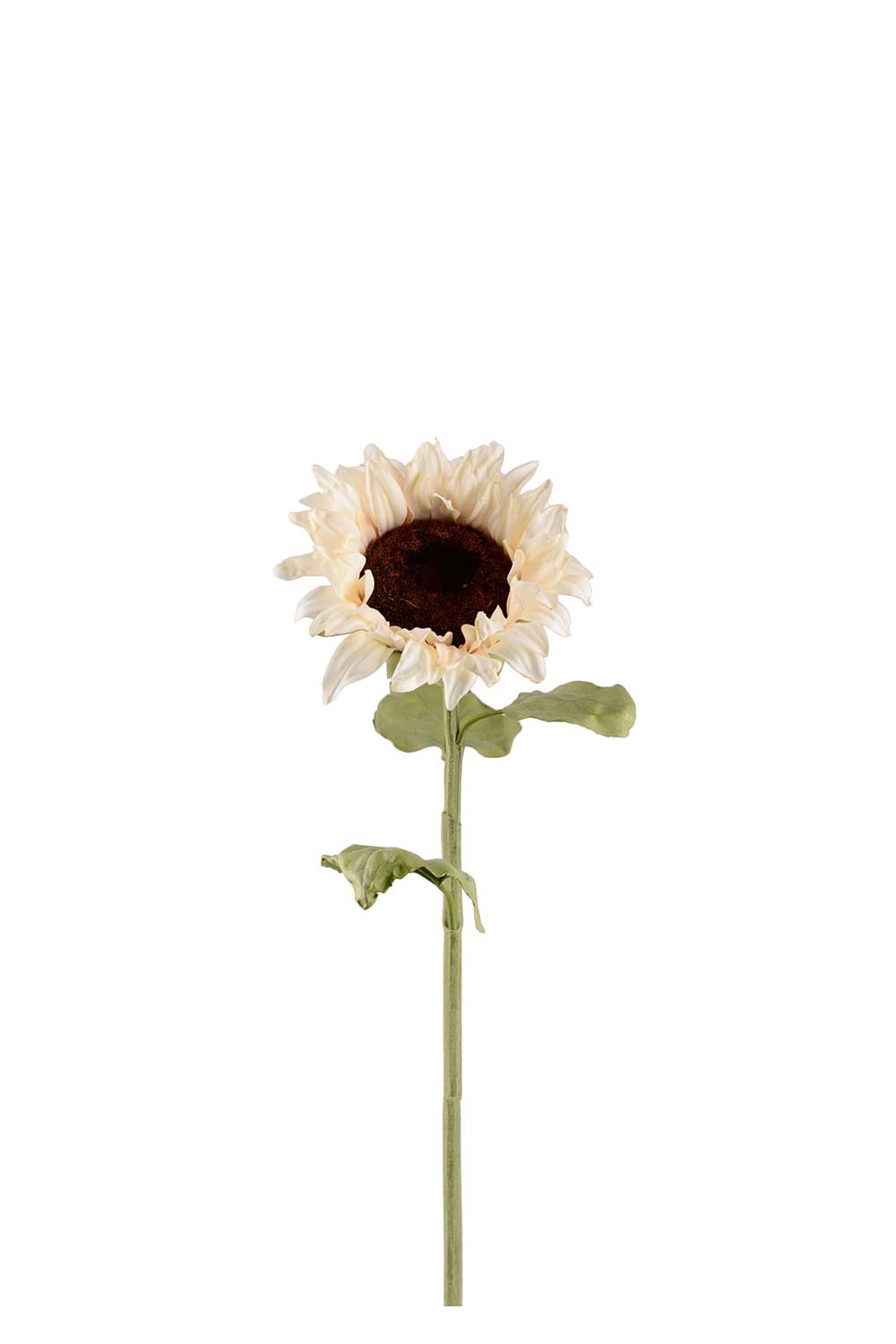 Kunstig kremfarget Solsikke 60 cm