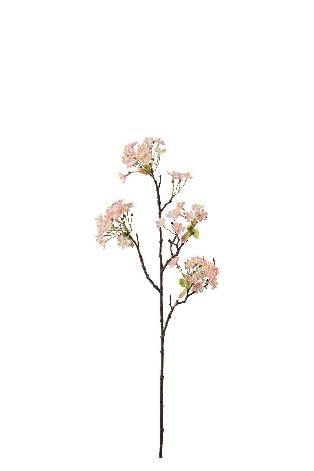 Kunstig rosa Lønneblomst 70 cm
