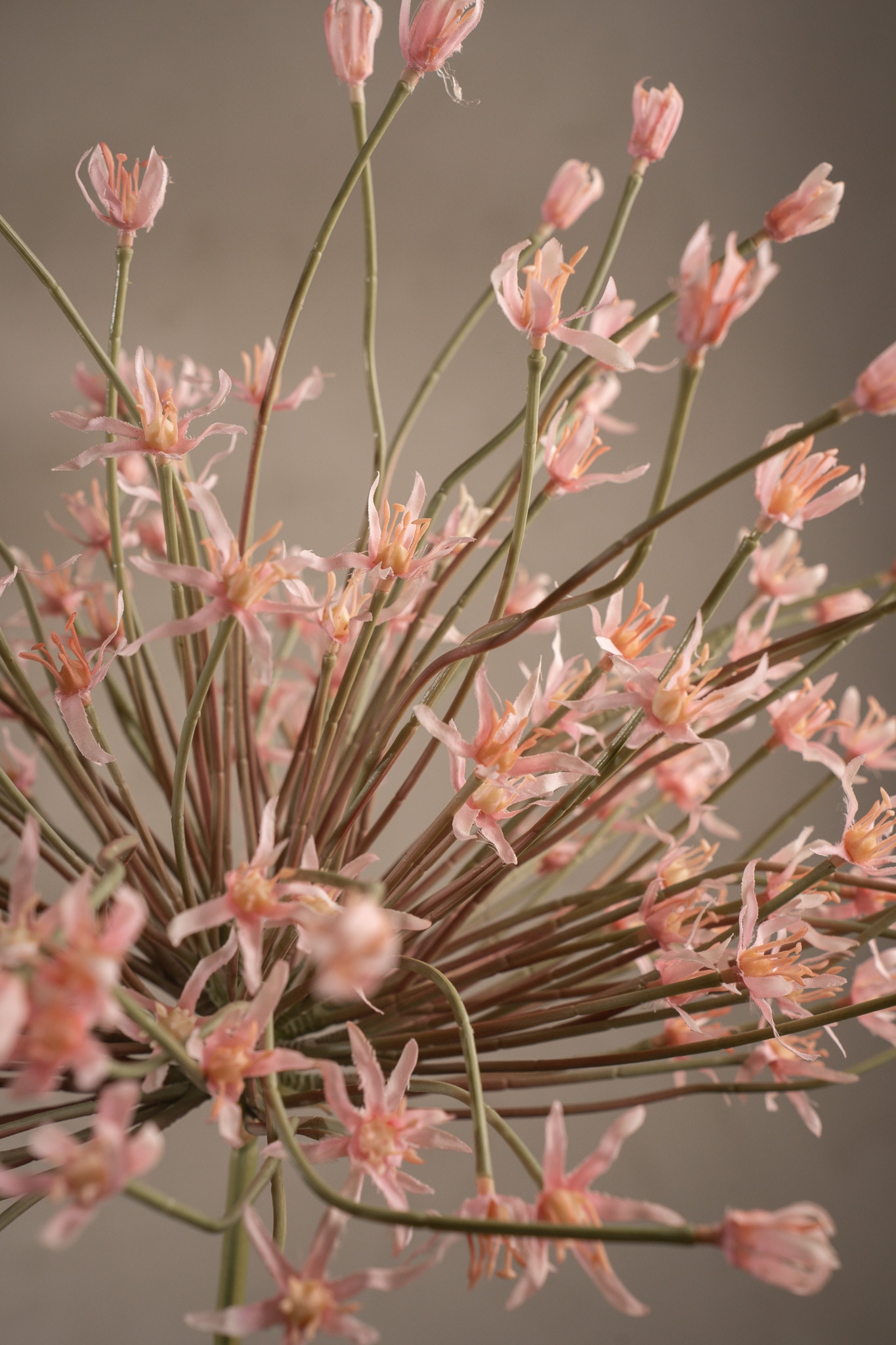 Kunstig rosa Allium 125 cm