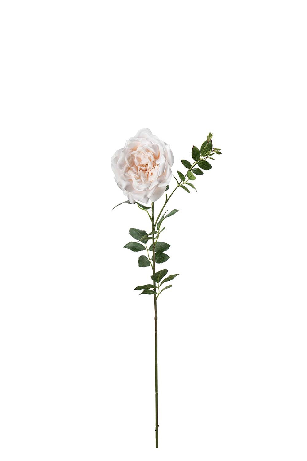 Kunstig ferskenfarget Rose 90 cm