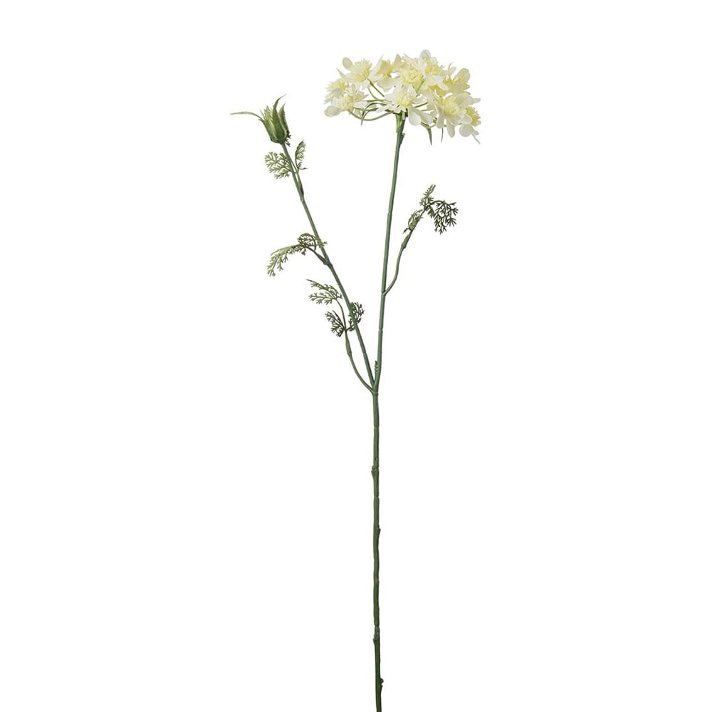 Kunstig gul Blomsterkjørvel 73 cm
