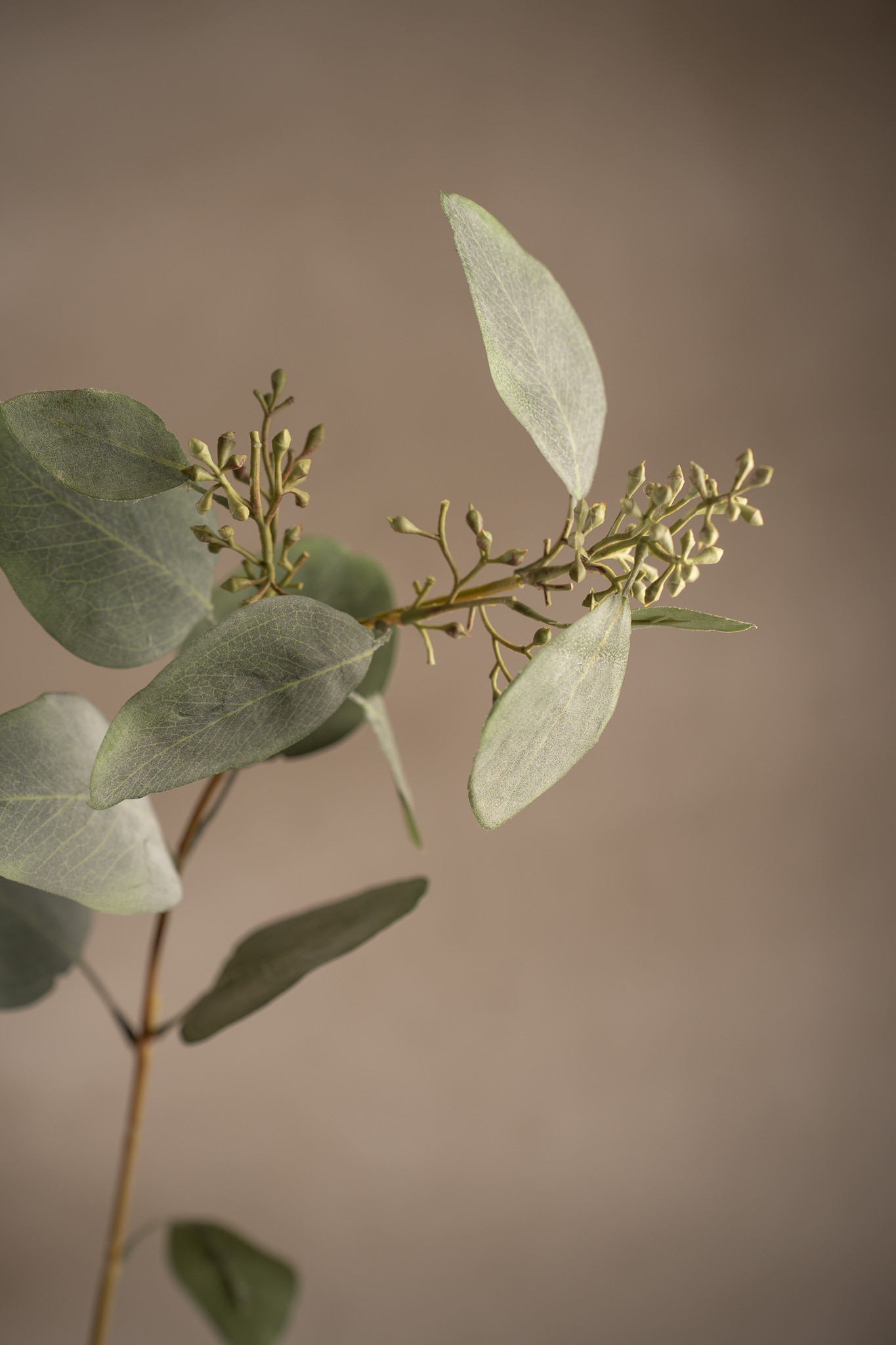 Kunstig grå Eucalyptus 87 cm