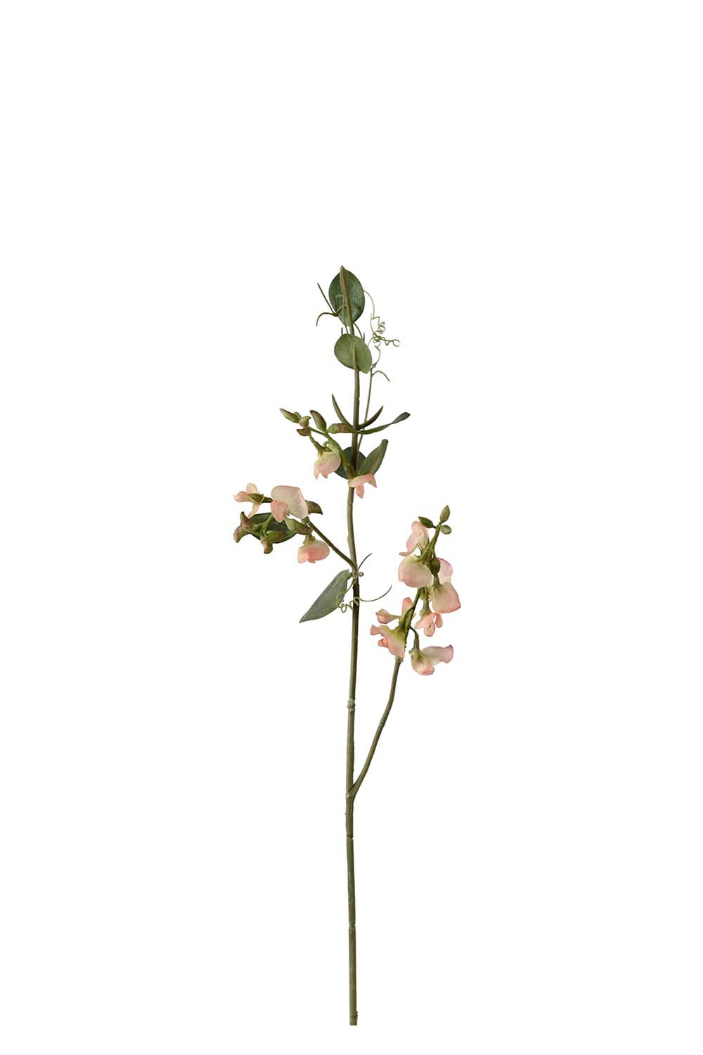 Kunstig ferskenfarget blomsterert 69 cm