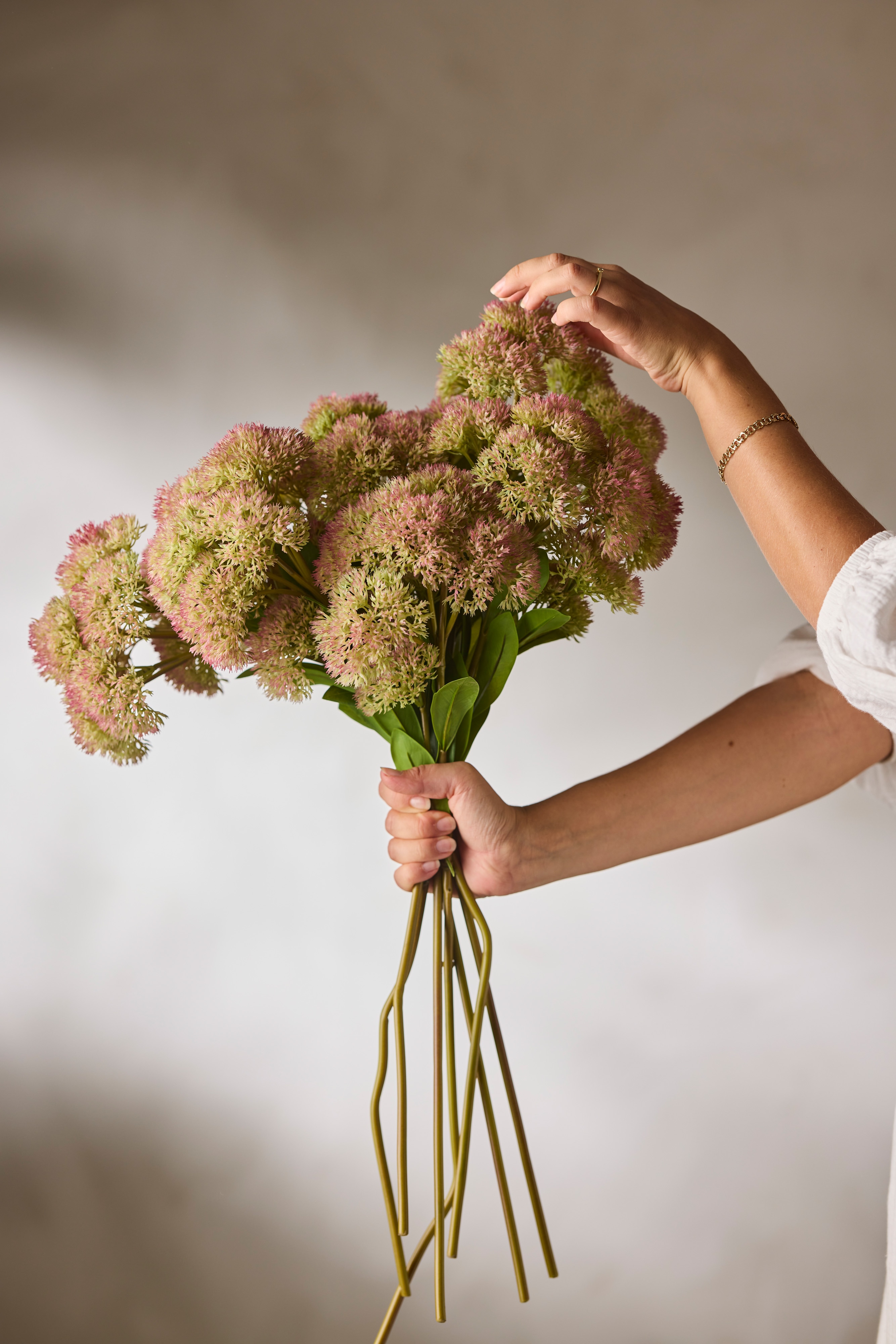 Kunstig grønn Sedum 65 cm